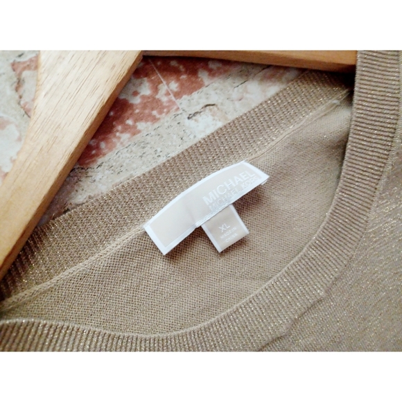 MICHAEL Michael Kors Gold Metallic Sweater - Picture 16 of 16